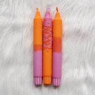 DIP DYE Set - Orange sprinkle